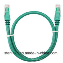 UTP Cat5e 1.5 FT (0.5 metros) Patch Cord Verde